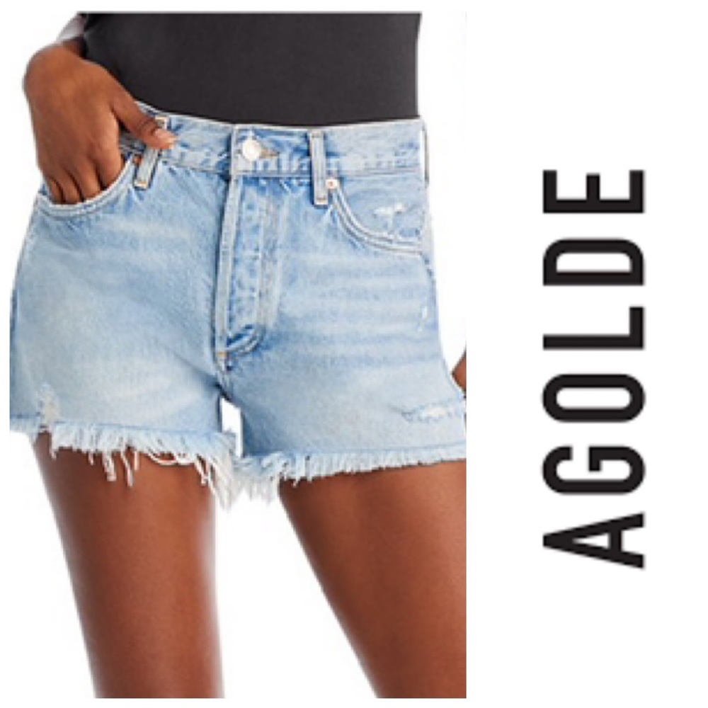 Agolde Parker Vintage Cutoff Shorts in Swapmeet